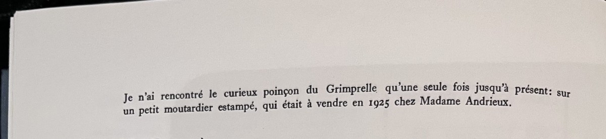 Moutardier en argent massif, d'époque Louis XVI à Paris par Grimpelle.-photo-6