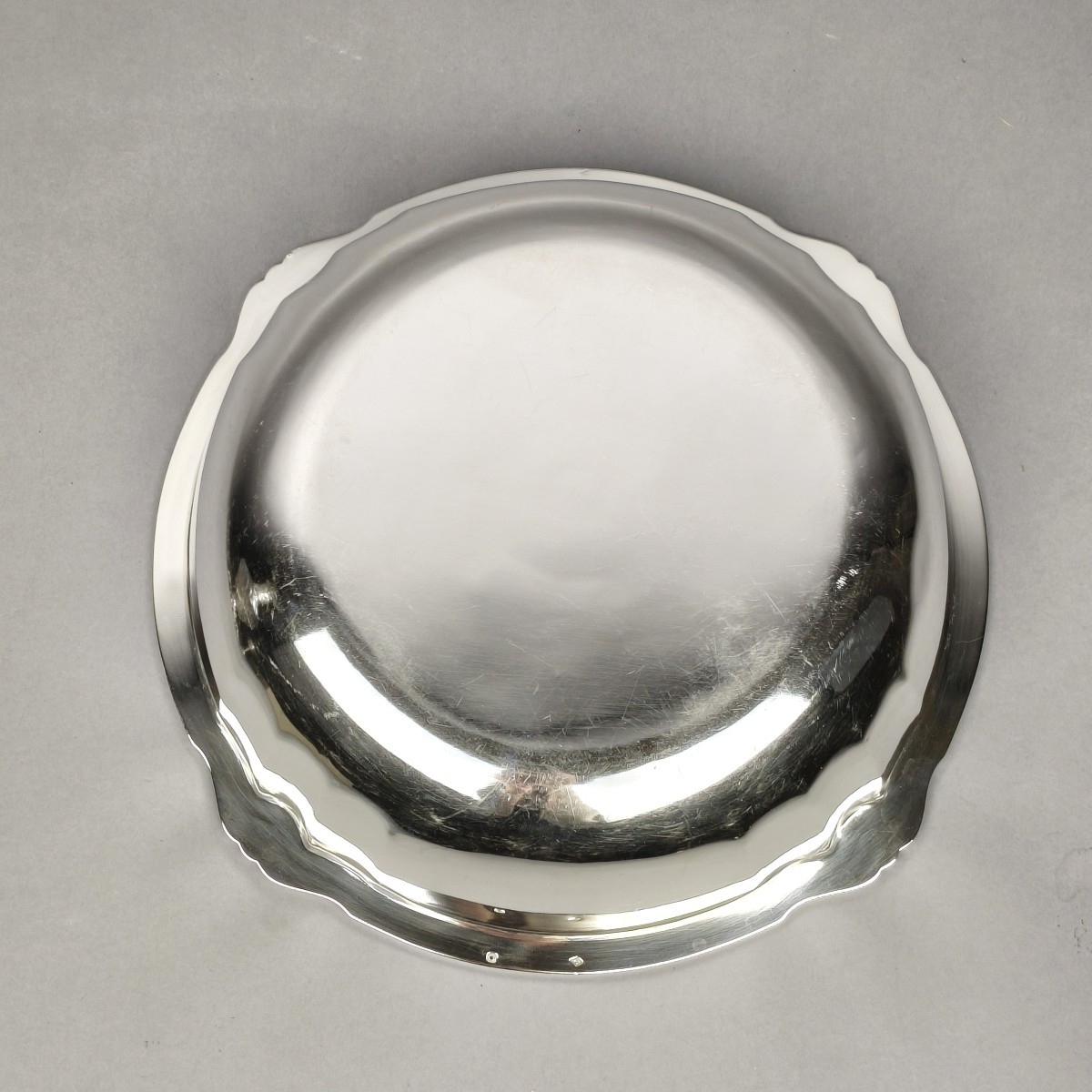 Solid Silver Bowl, Paris 1910 To 1934.-photo-3