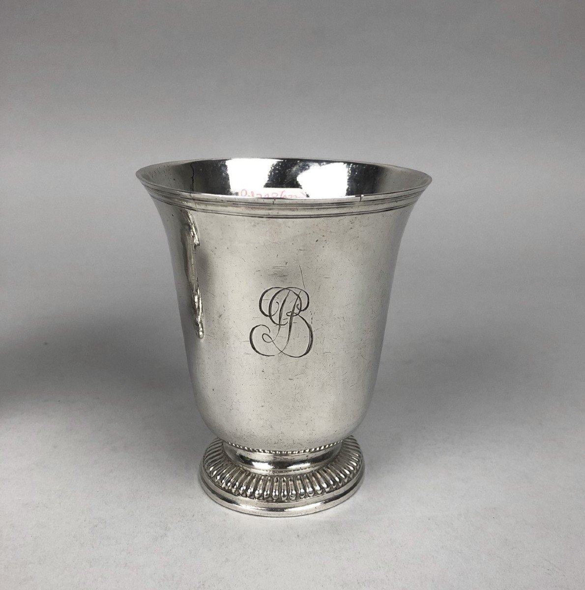 Timbale en Argent, Paris 1720. Epoque Régence.