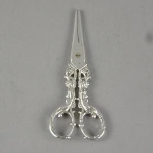 Sterling Silver Grape Scissors