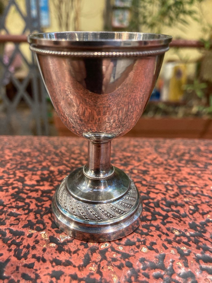 Egg Cup And Silver Restoration Period