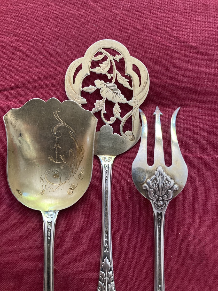3-piece Solid Silver Candy Set -photo-2