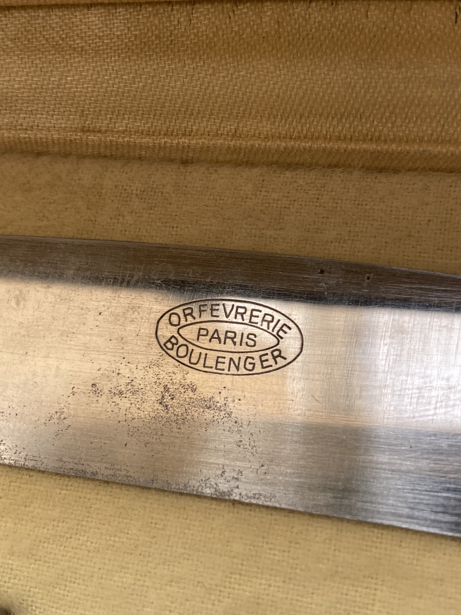 Boulenger Art Nouveau Carving Set-photo-3