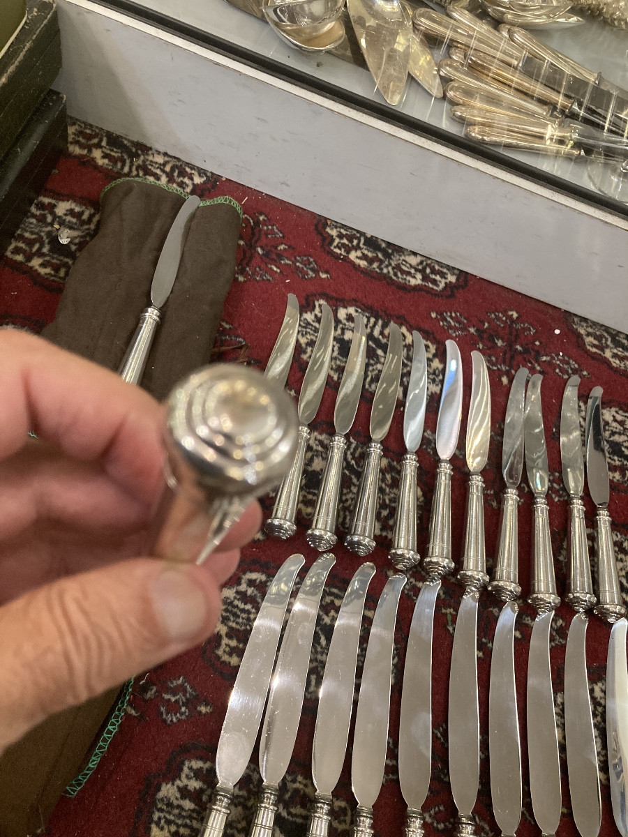 Odiot Silver Metal Knives -photo-2