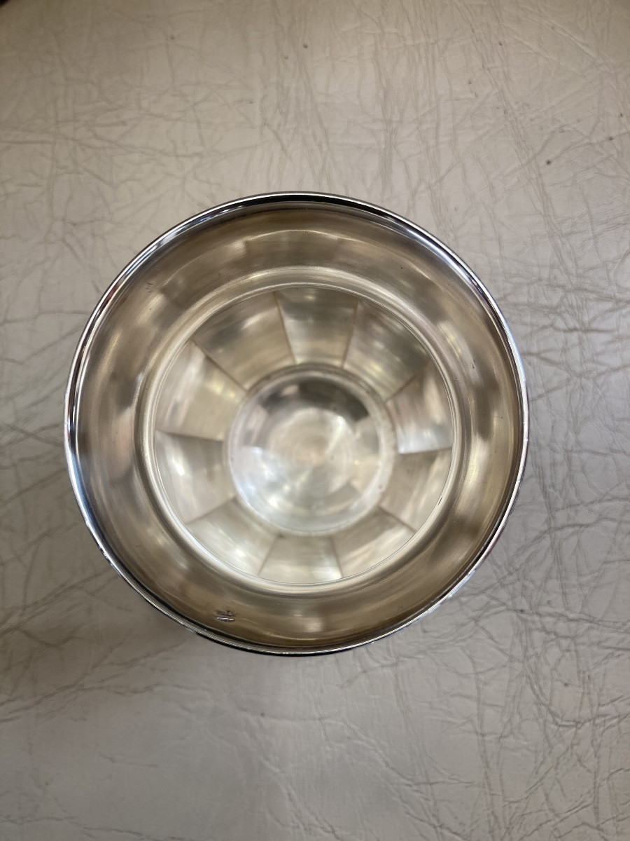 Art Deco Solid Silver Cup -photo-1