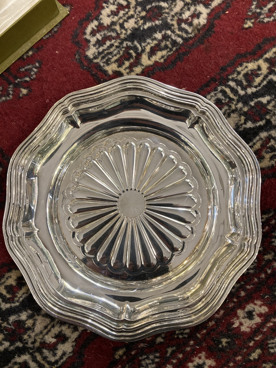 Paire de dessous de bouteille Christofle -photo-2