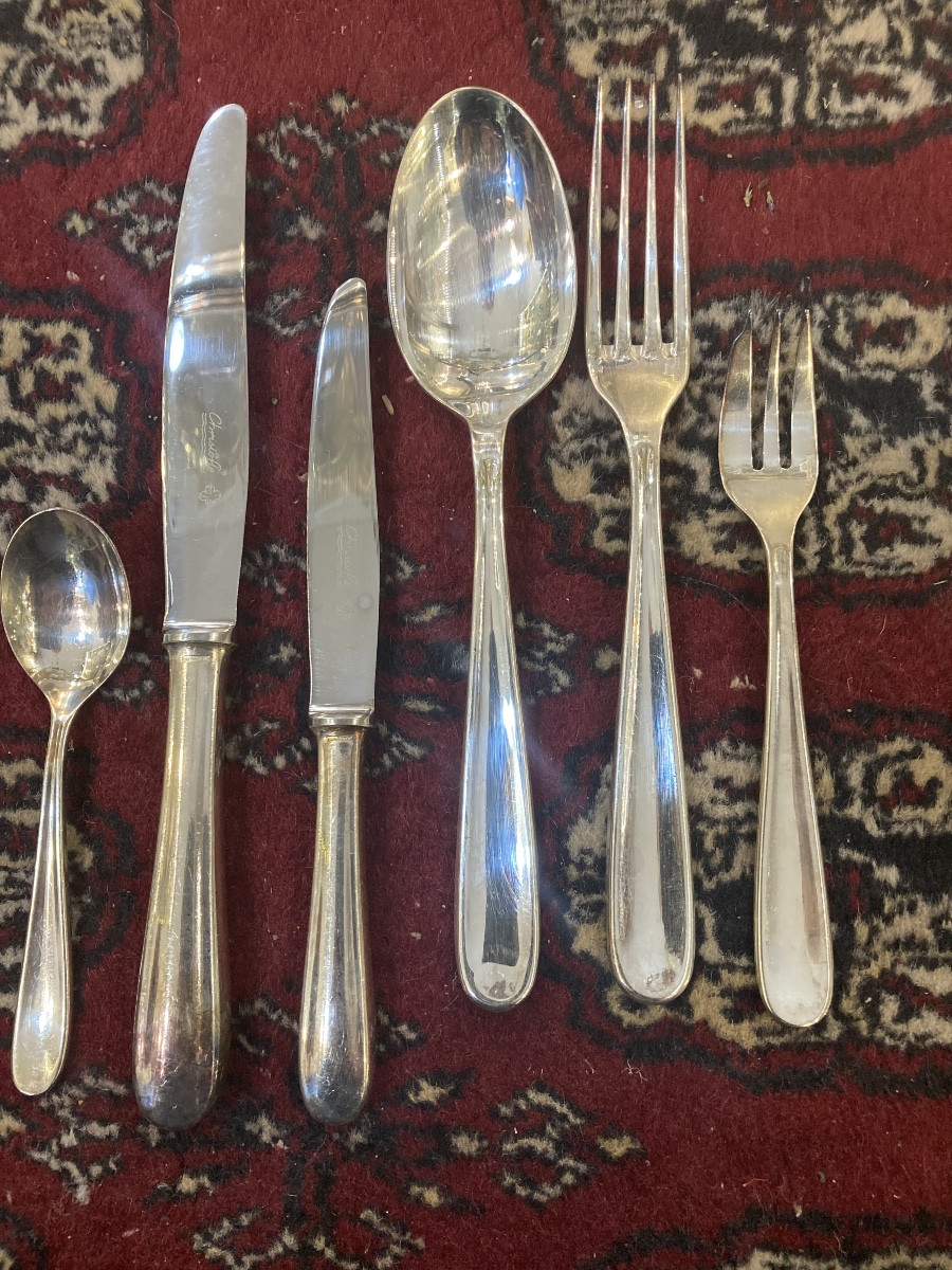 Christofle Dax 77-piece Flatware Set 