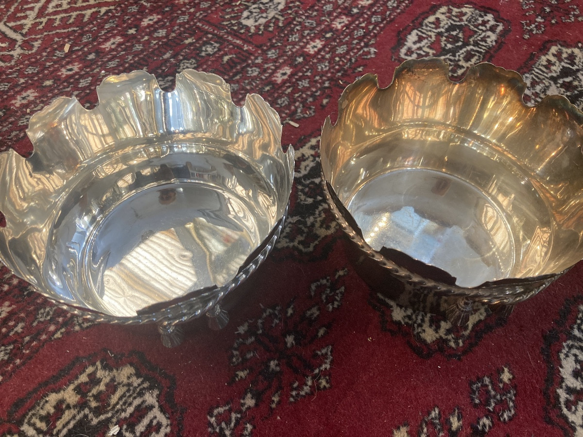 Série de rafraichissoirs et coupe décors noeuds-photo-3