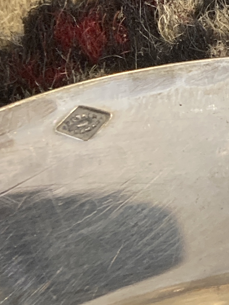 Plat filet argent massif Minerve 1 e titre export-photo-3