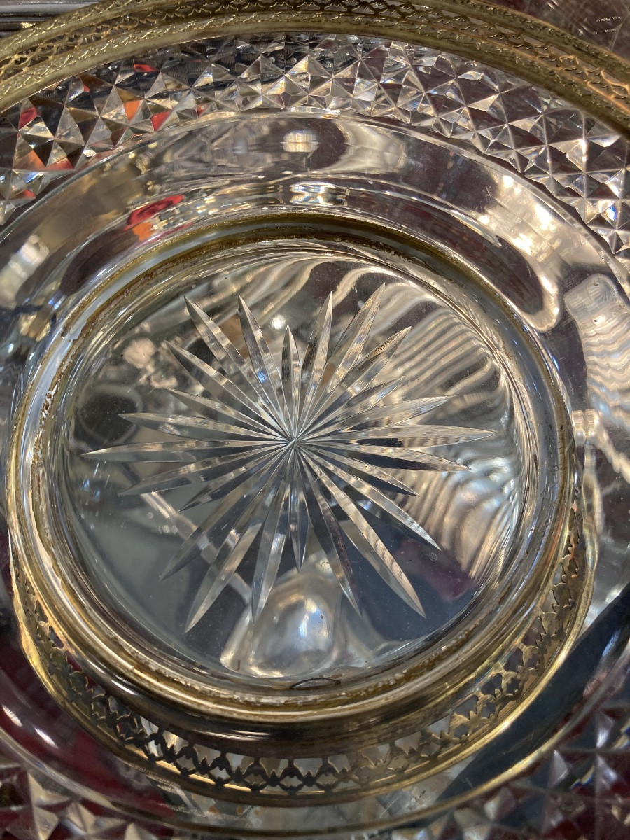 Paire de presentoirs à gateaux Vermeil -photo-8