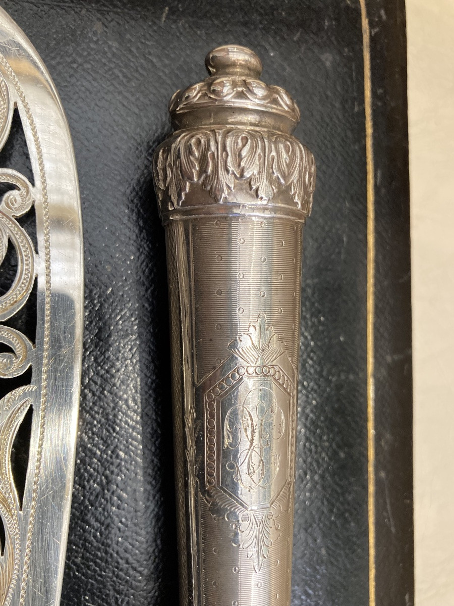 Fish Service, Napoleon III Silver, Minerva-photo-6