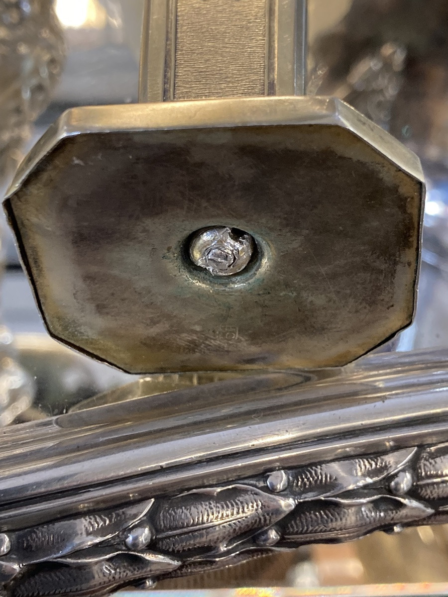 Buste de Napoléon sur socle Vermeil -photo-1