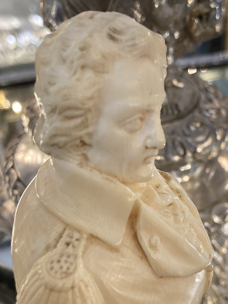 Buste de Napoléon sur socle Vermeil -photo-8