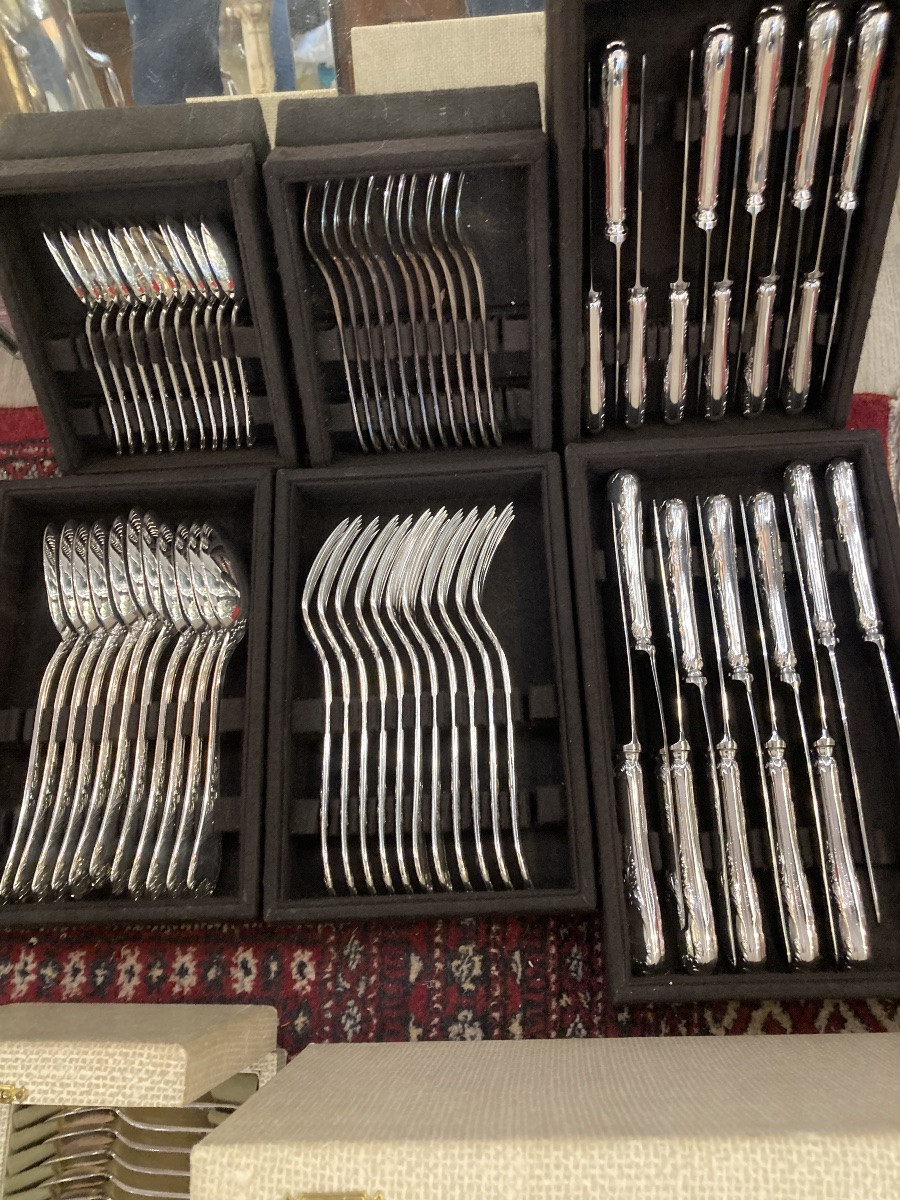 Christofle Marly Complete Cutlery Set-photo-5