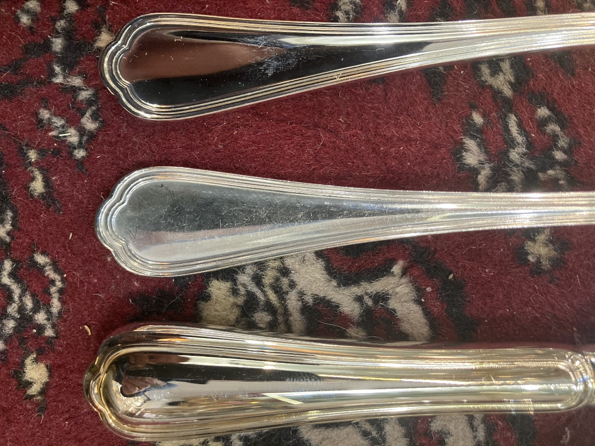 Ménagère Spatours de christofle 73 pièces -photo-3