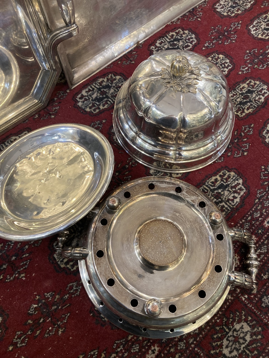 Chauffe plat avec sa cloche -photo-2