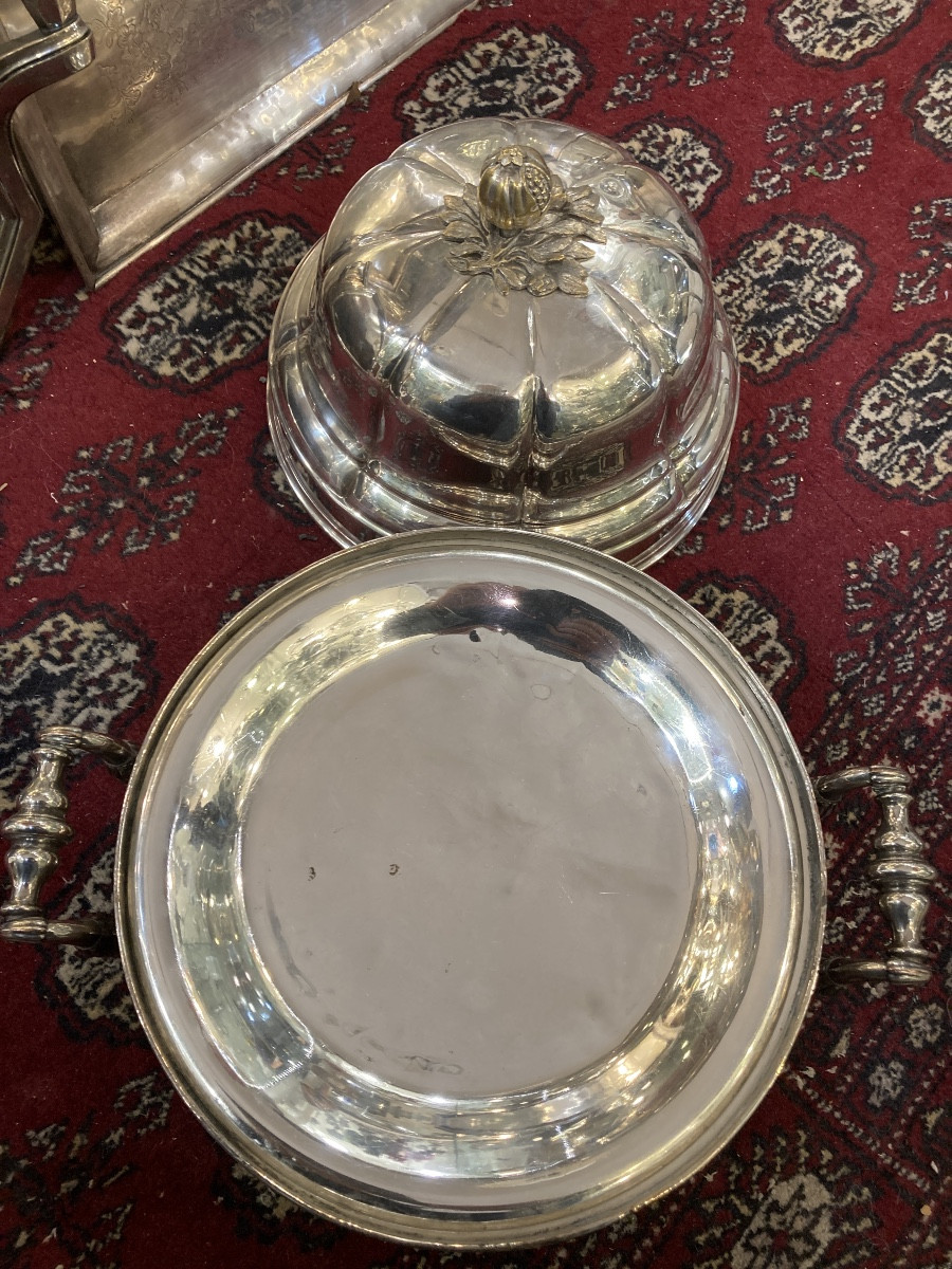 Chauffe plat avec sa cloche -photo-3