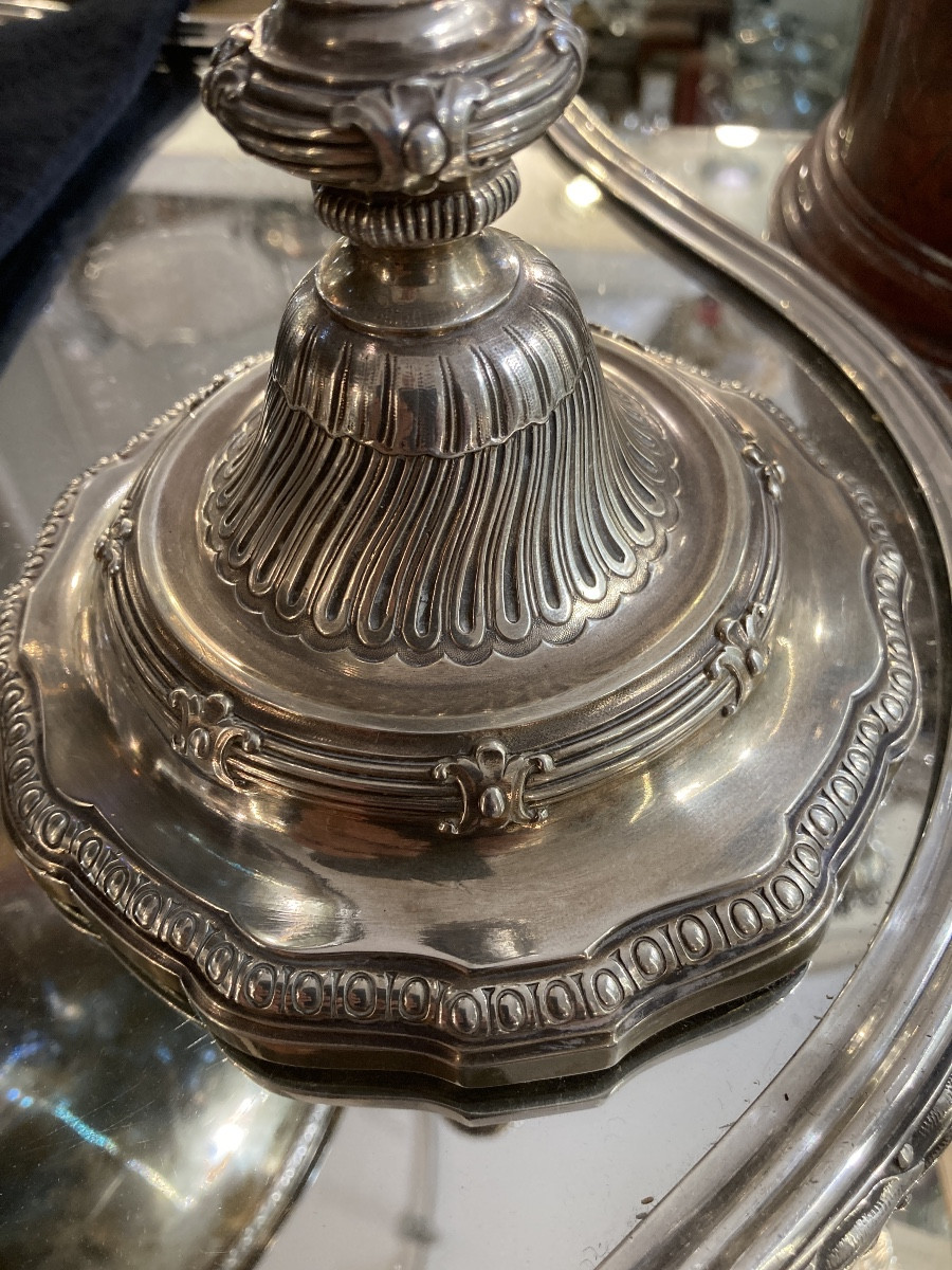 Pair Of Minerve Candlesticks 1 St Title-photo-6