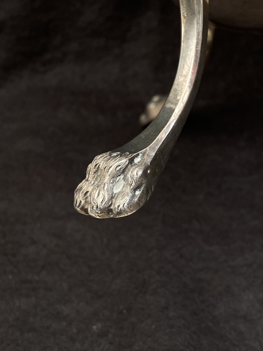 Cafetière vieillard argent massif -photo-4