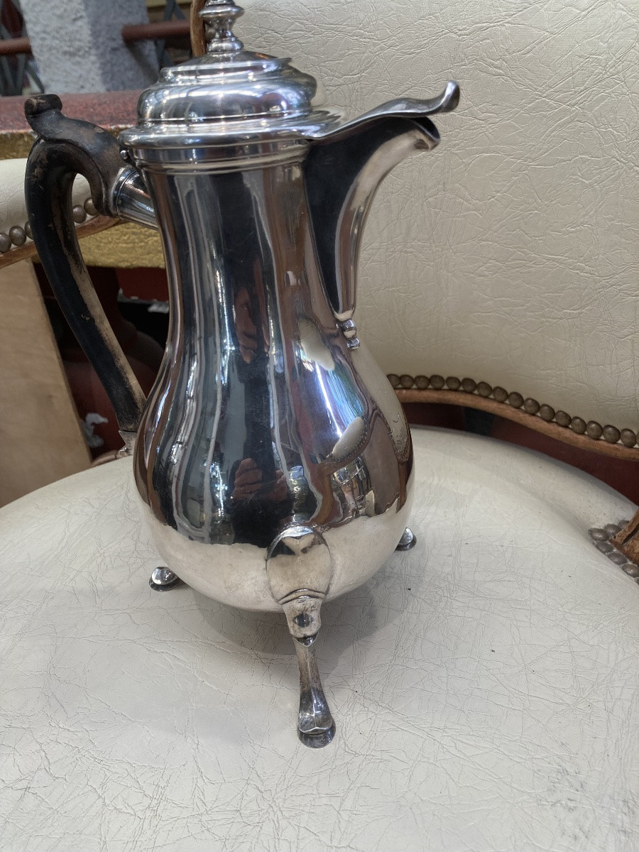 Cafetière 18 e argent Massif-photo-2