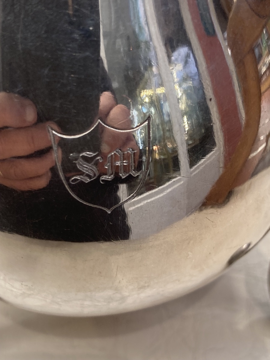 Cafetière 18 e argent Massif-photo-1