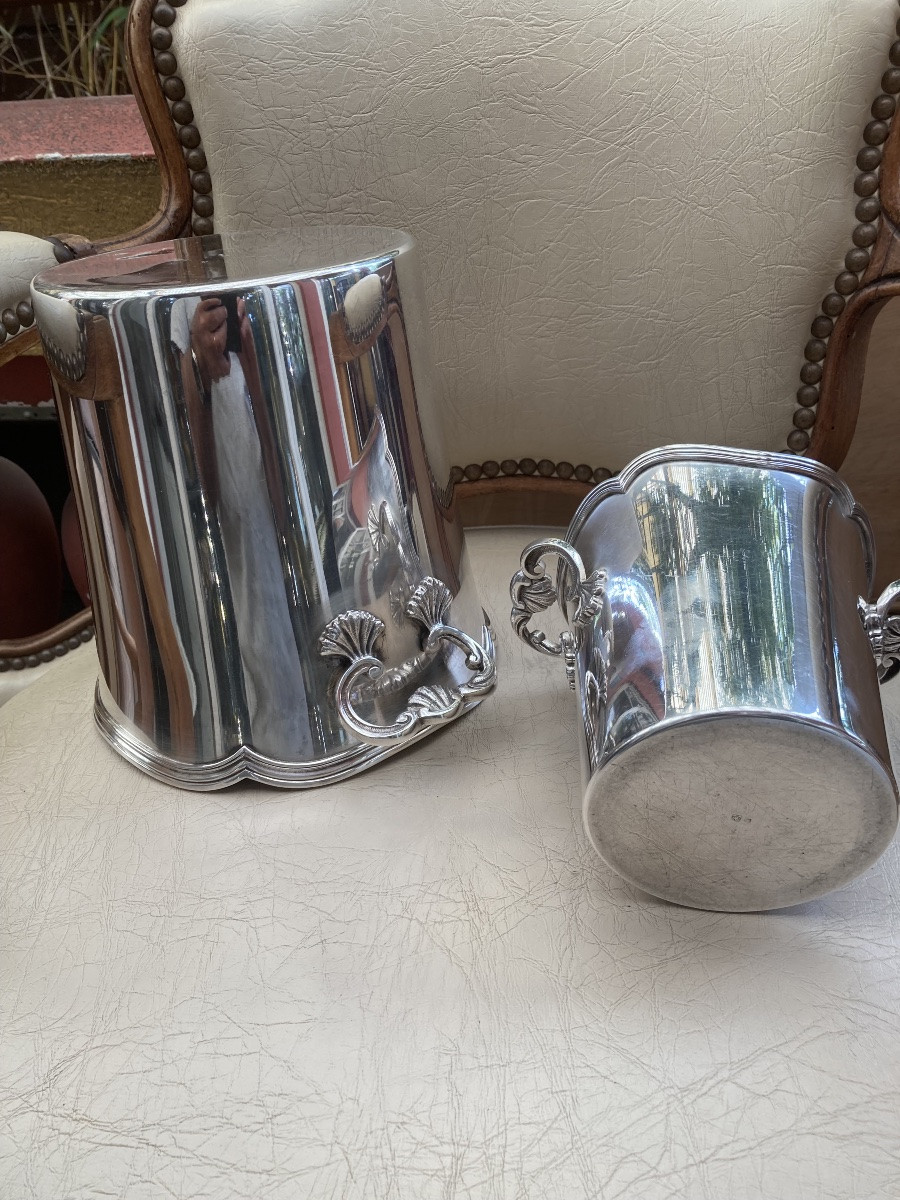 Metal Champagne And Ice Buckets-photo-3