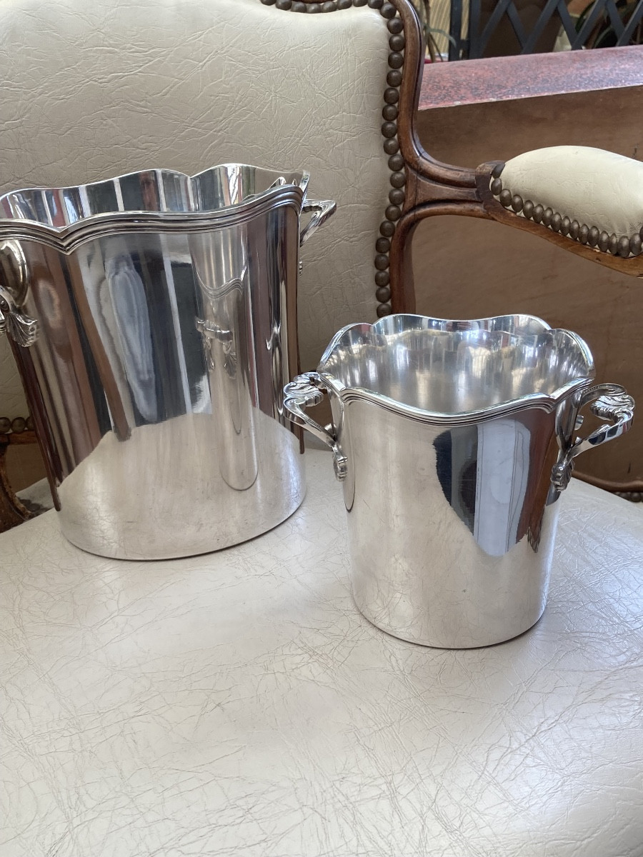 Metal Champagne And Ice Buckets