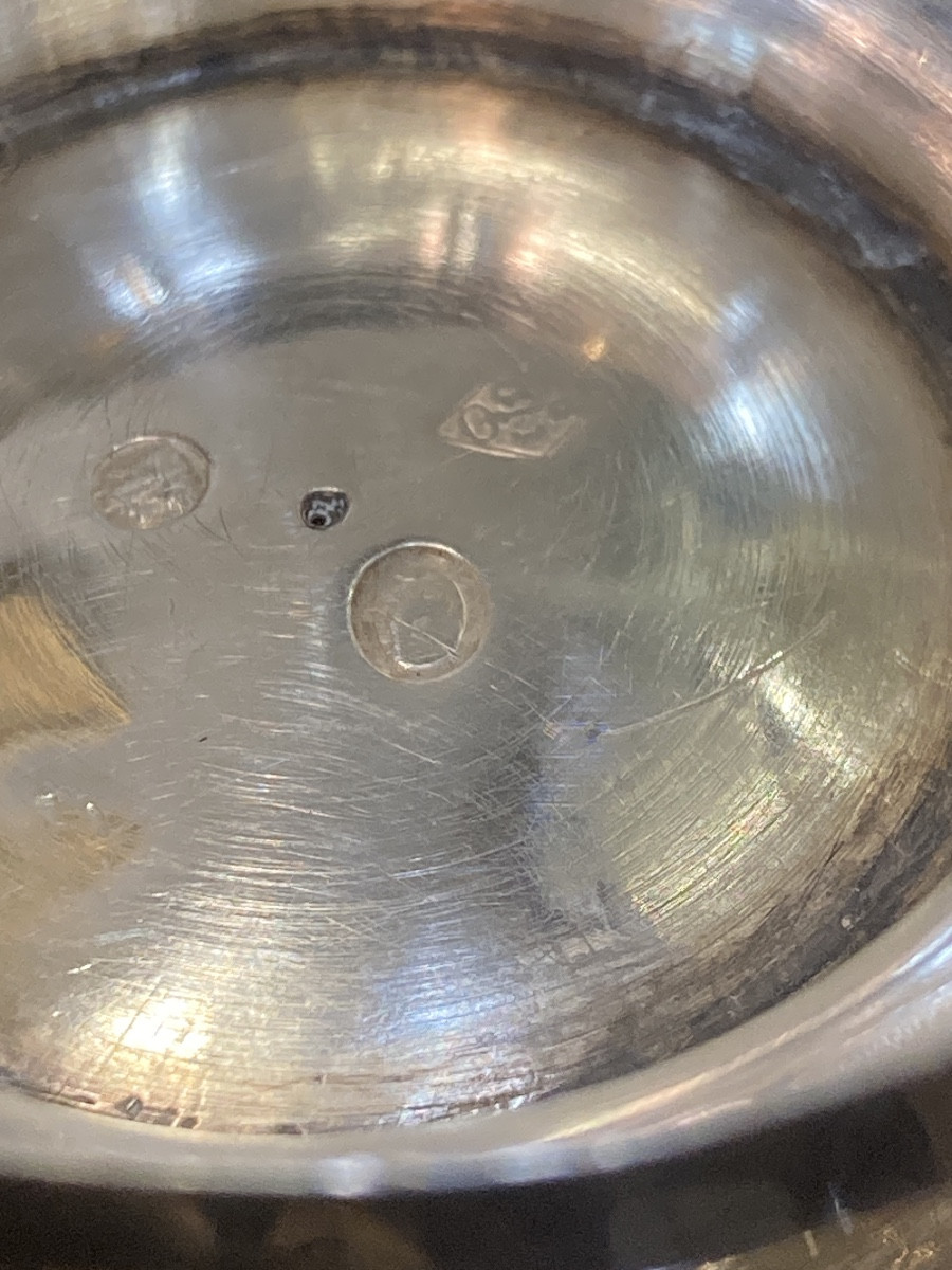 Timbale gravée argent début 19e-photo-4