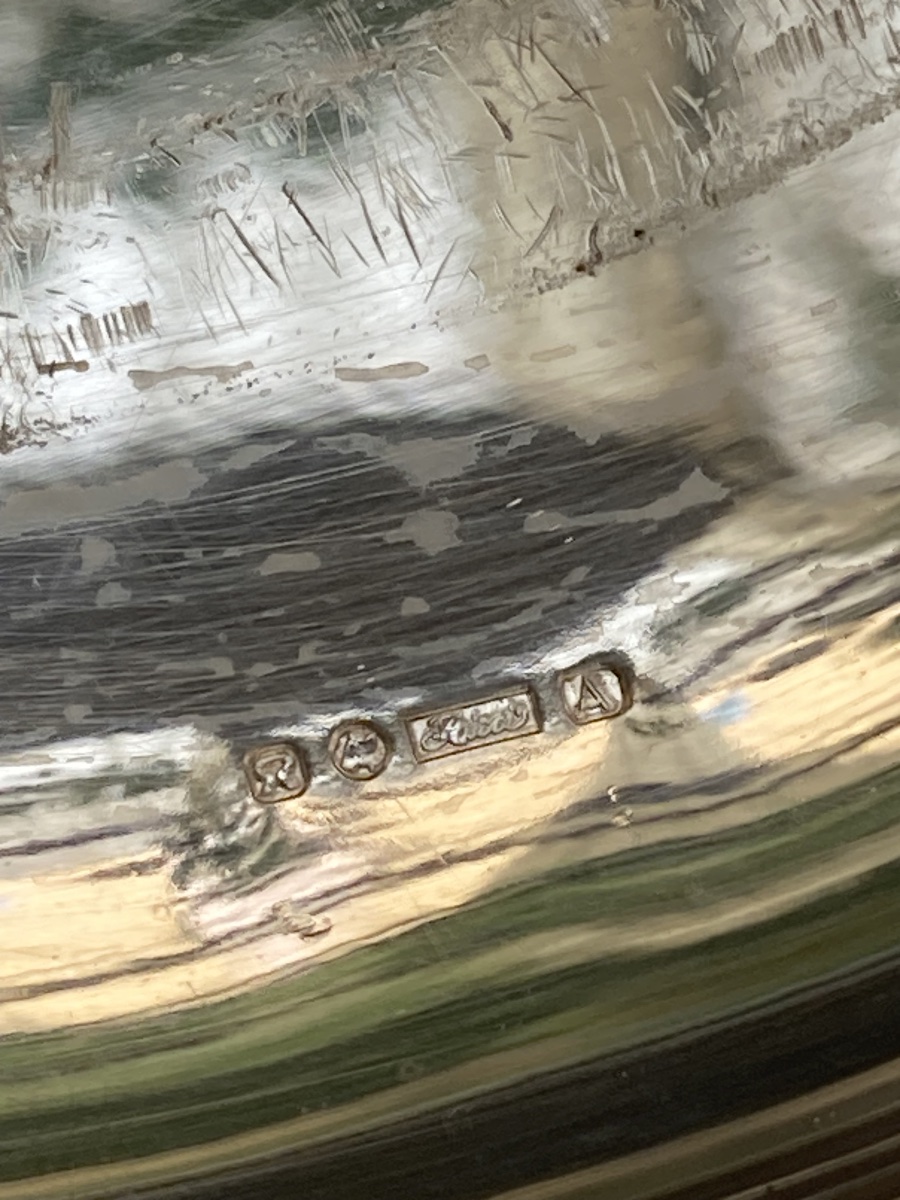 Silver-plated Covered Frying Pan-photo-2