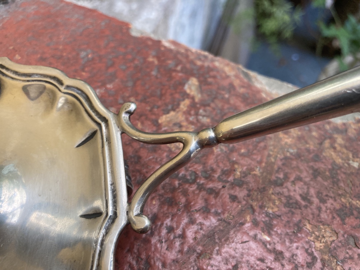Porte bougie style 18  argent massif -photo-4