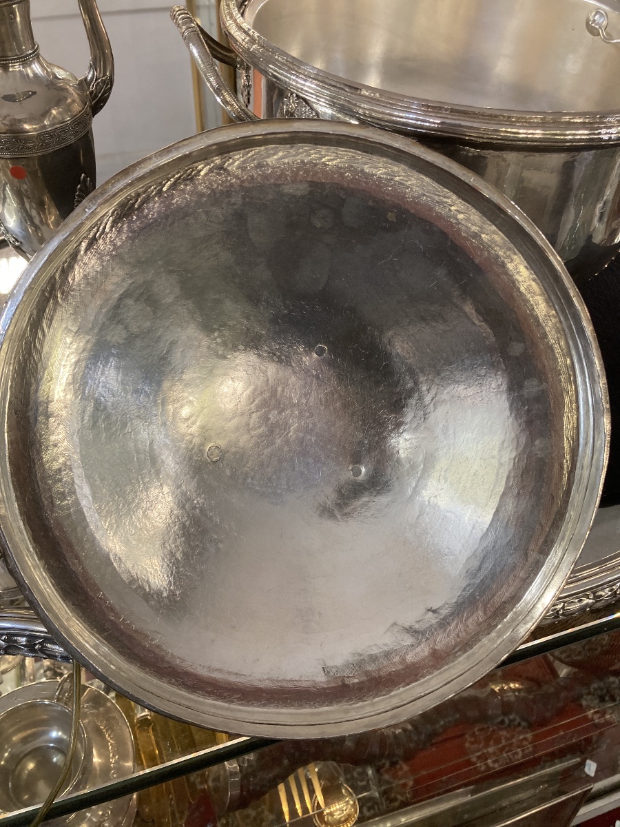 Soup Tureen 18th Century In Metal-photo-4