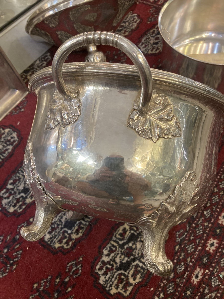 Soup Tureen 18th Century In Metal-photo-4