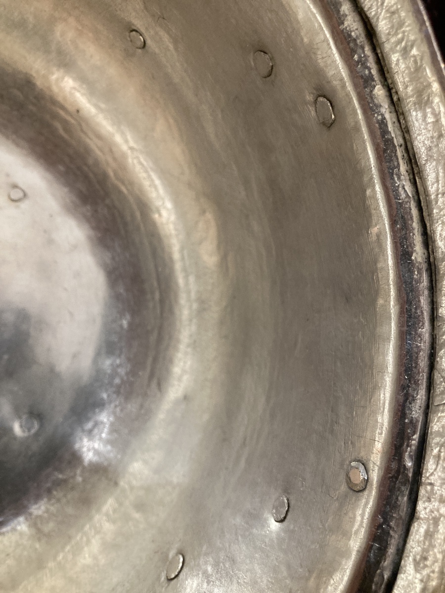Soup Tureen 18th Century In Metal-photo-5