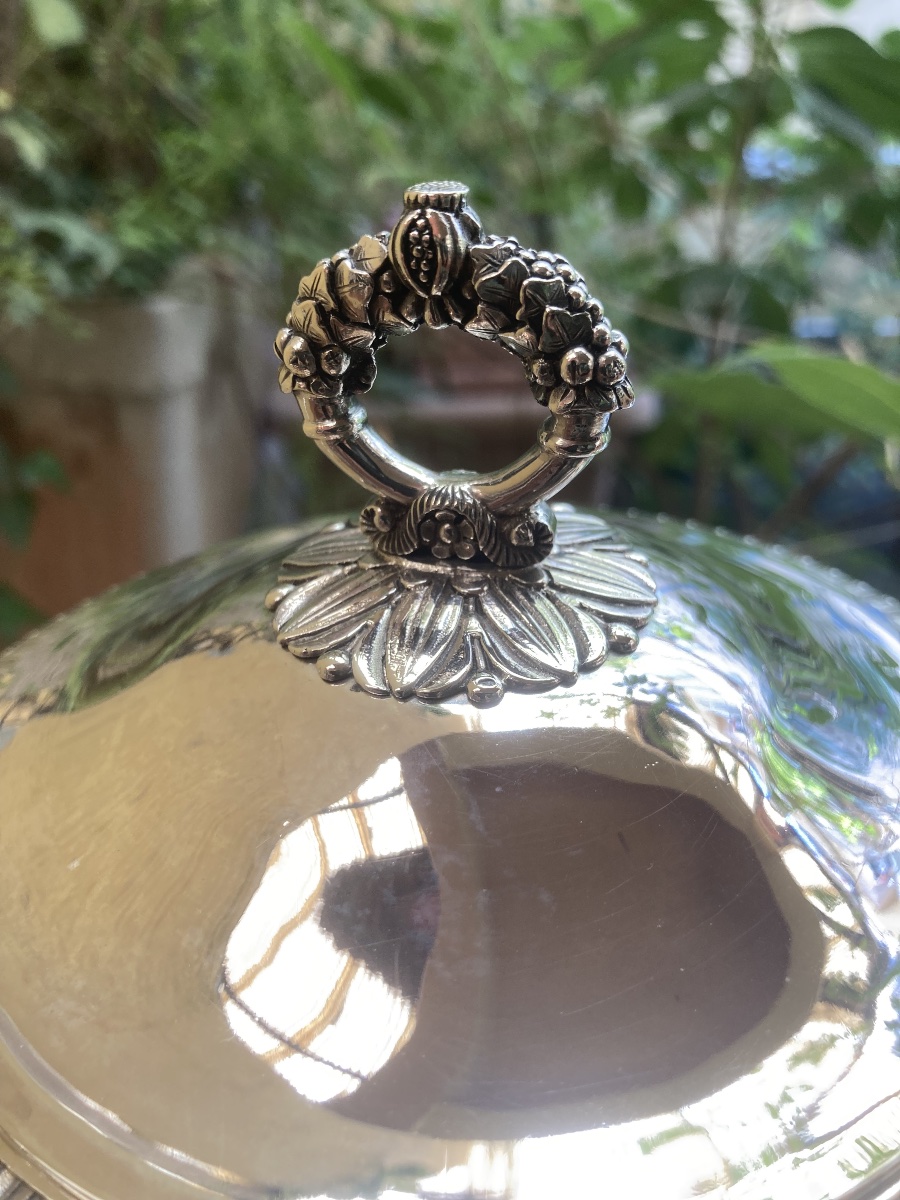 Crystal And Silver Candy Dish From The Restoration Period -photo-6
