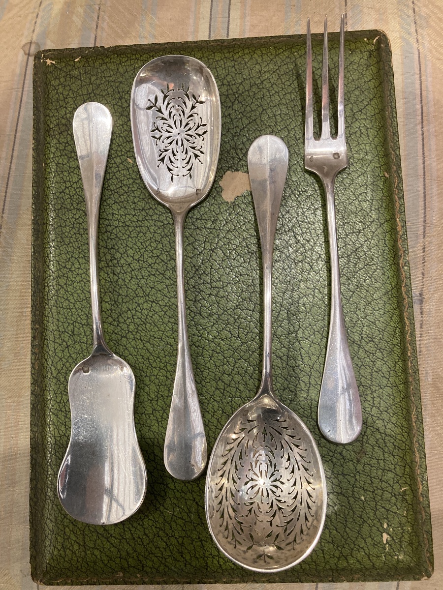 Minerve Silver Appetizer Set -photo-2