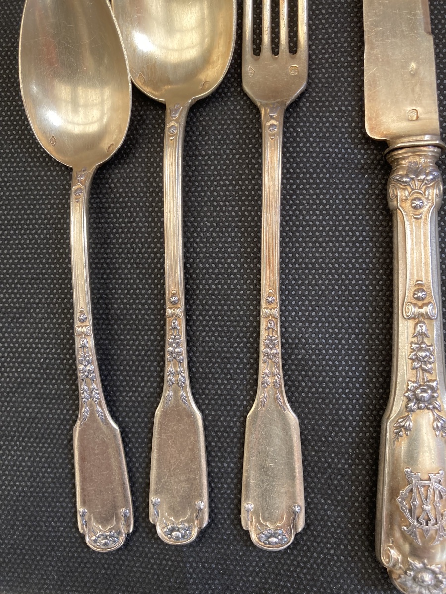 Vermeil Dessert Set -photo-4