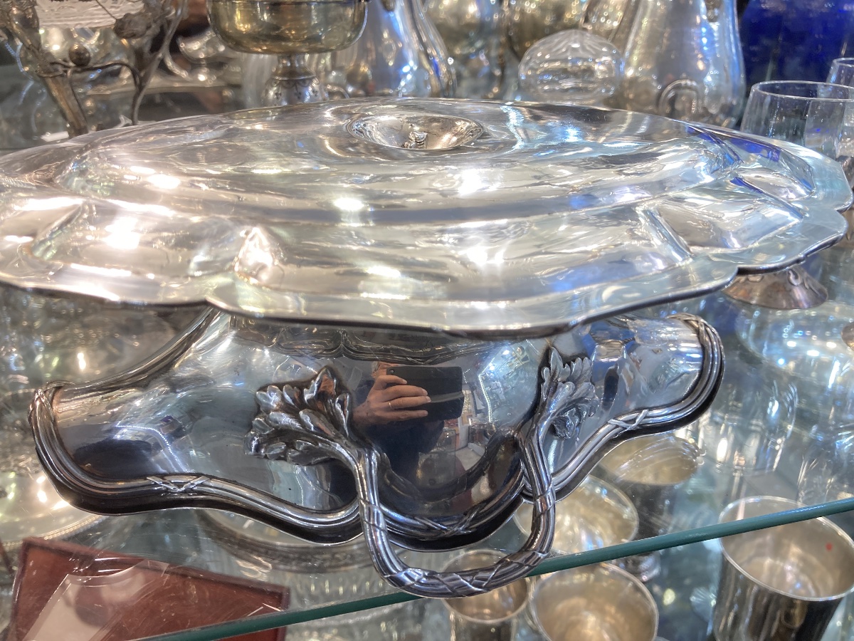 Puiforcat "minerve" Solid Silver Gravy Boat -photo-3