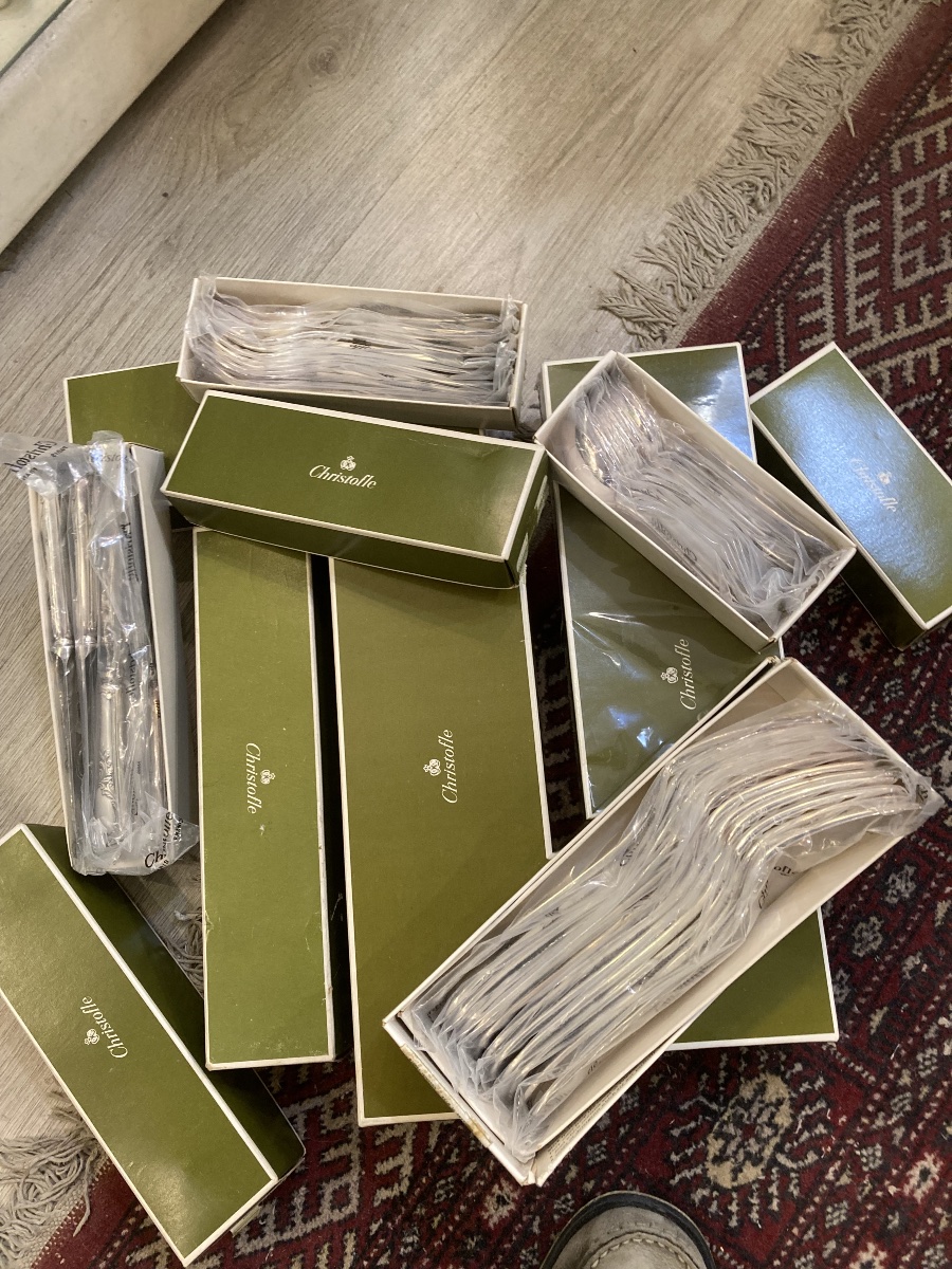 Christofle Marly Cutlery Set In A Blister Pack -photo-2