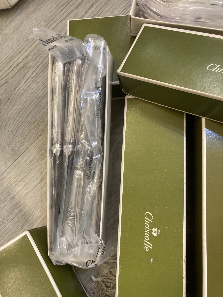 Christofle Marly Cutlery Set In A Blister Pack -photo-3