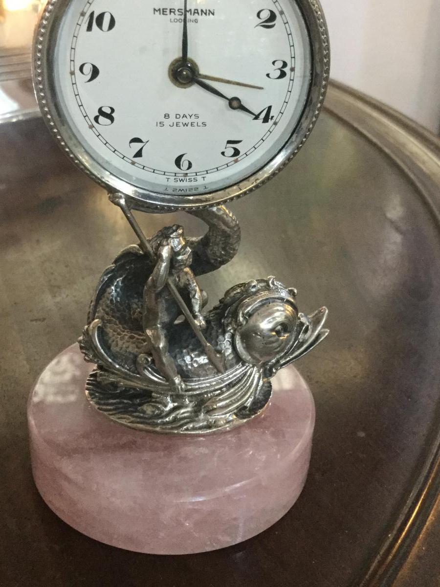 Sterling Silver Clock-photo-2