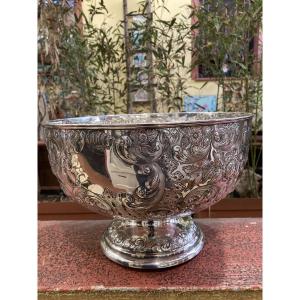 Saladier en argent massif Anglais 