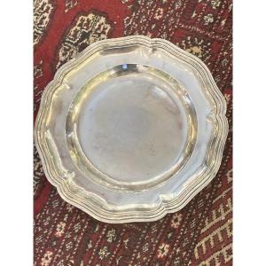 Plat filet argent massif Minerve 1 e titre export