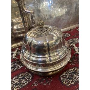 Chauffe plat avec sa cloche 