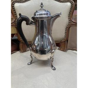 Cafetière 18 e argent Massif