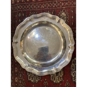 18th-century Solid Silver Dish Signed By Edme Pierre Balzac