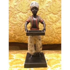 Orientalist Bronze Painted