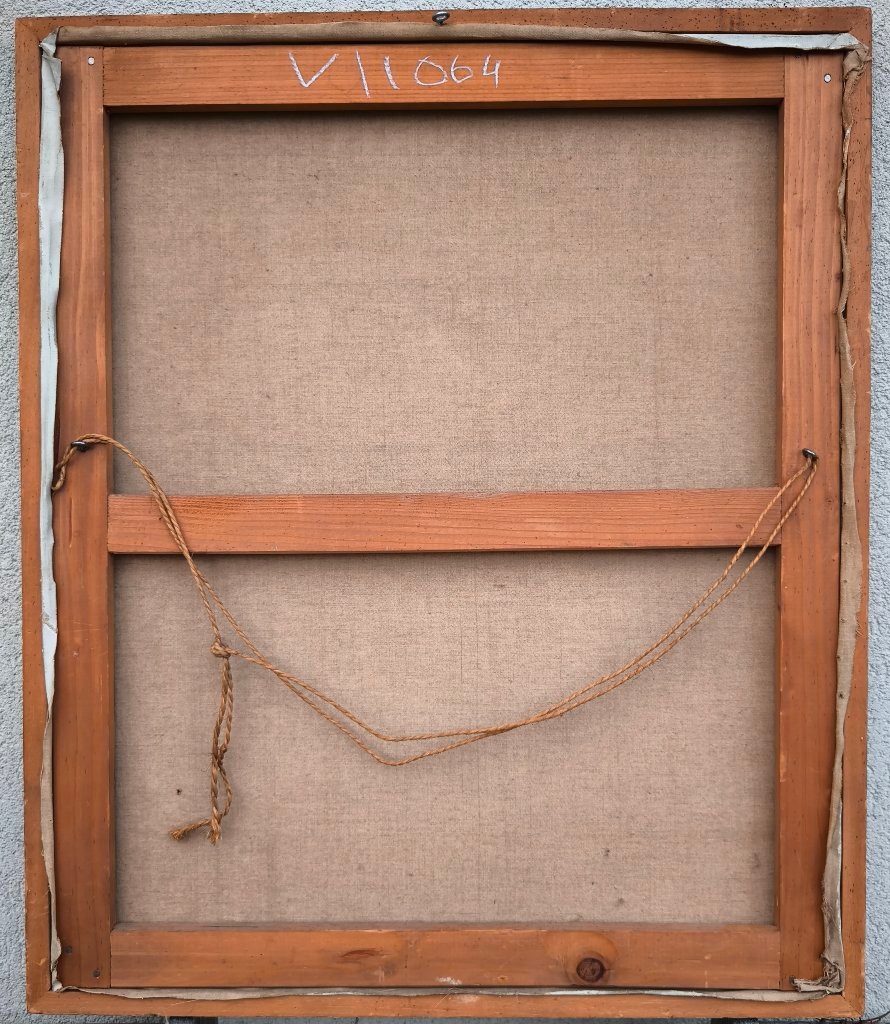Taslitzky Boris  (1911-2005) "Chez le dentiste"1954 hst 55x46 cm-photo-2