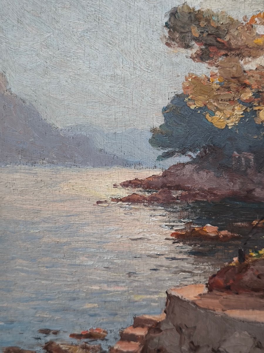 KEULÉYAN-LAFON Jean (1886-1973) "Saint Jean Cap Ferrat" Arménien-photo-1