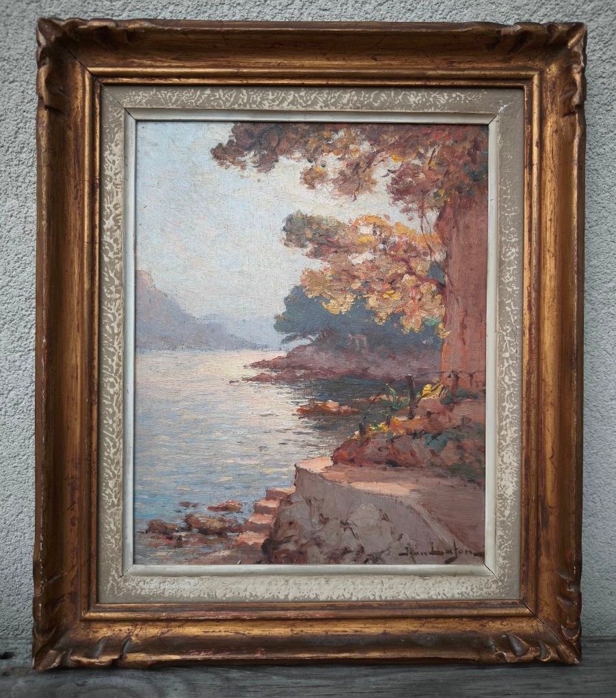 KEULÉYAN-LAFON Jean (1886-1973) "Saint Jean Cap Ferrat" Arménien