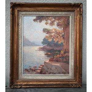 KEULÉYAN-LAFON Jean (1886-1973) "Saint Jean Cap Ferrat" Arménien